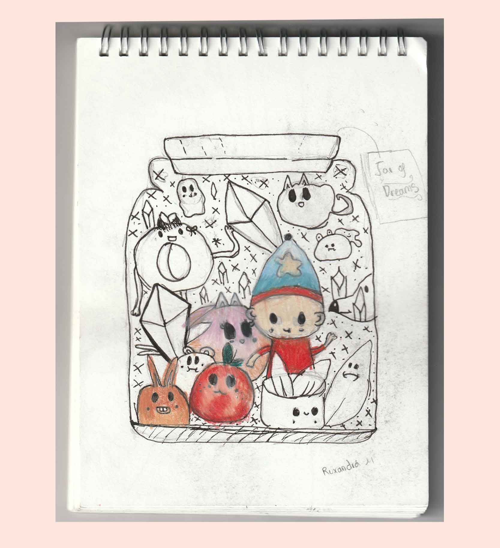 Characters in the jar animation