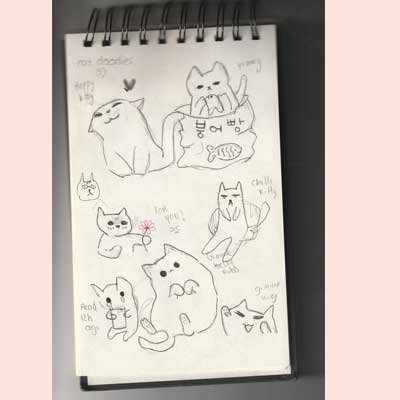 Wonderfull cats design study